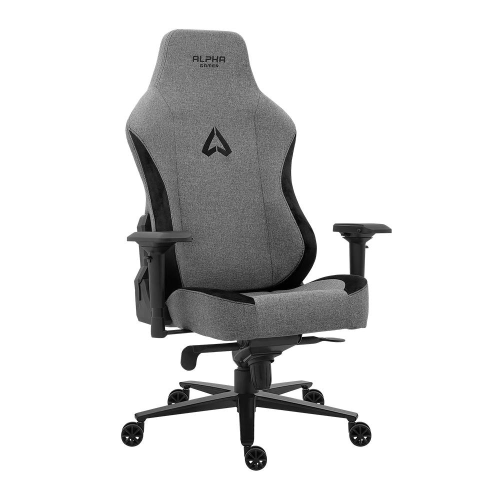 Cadeira Gamer Alpha Gamer Nebula XL Fabric, Até 150 kg, Apoio de Braço 4D, Reclinável, Cinza - AGNEBULAXL Cadeira Gamer Alpha Gamer Nebula XL Fabric, Até 150 kg, Apoio de Braço 4D, Reclinável, Cinza - AGNEBULAXL