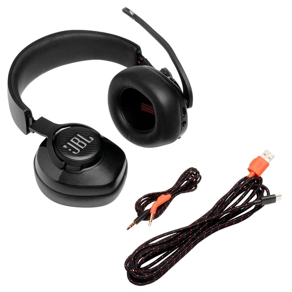 Imagem 9 de 11 do produto Headset Gamer JBL Quantum 400, RGB, Drivers 50mm, Preto - 28913166