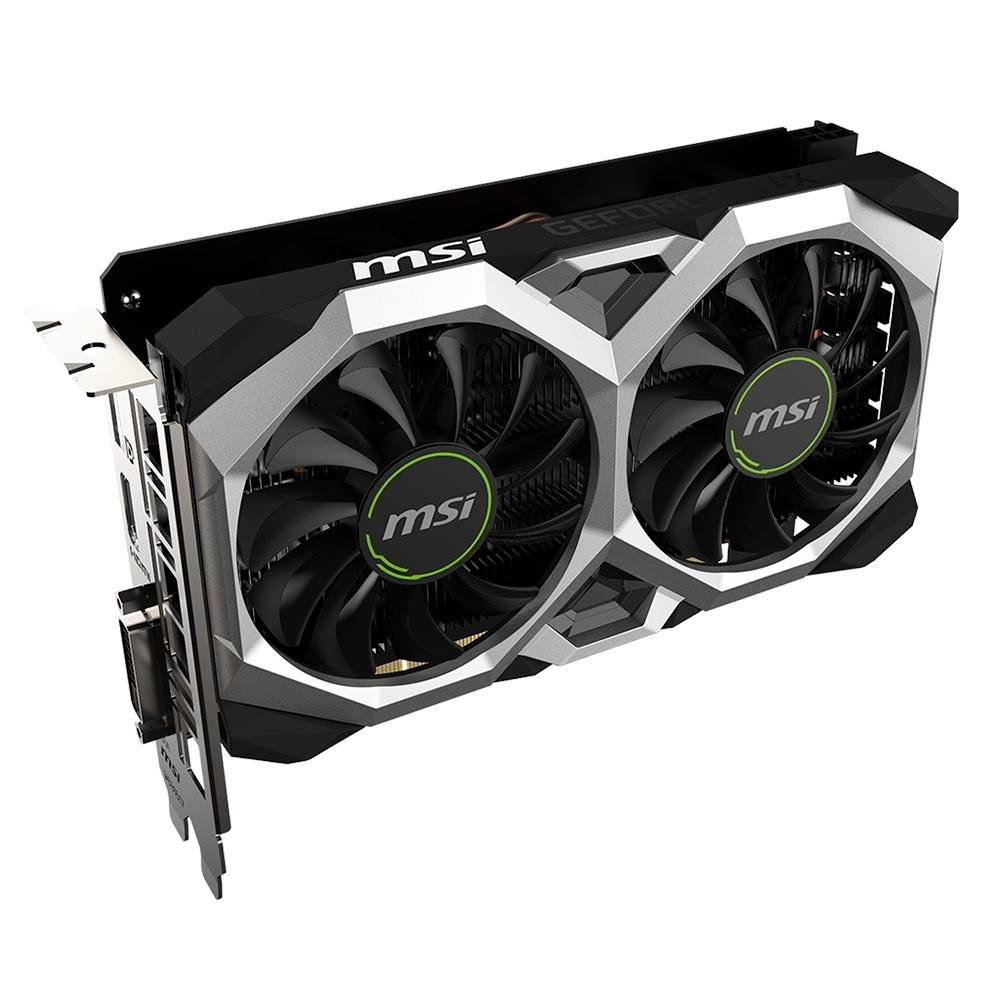 Placa de Vídeo MSI NVIDIA GeForce GTX 1650 Super Ventus XS OC, 4GB, GDDR6 - Geforce GTX 1650 Super Ventus XS OC Placa de Vídeo MSI NVIDIA GeForce GTX 1650 Super Ventus XS OC, 4GB, GDDR6 - Geforce GTX 1650 Super Ventus XS OC