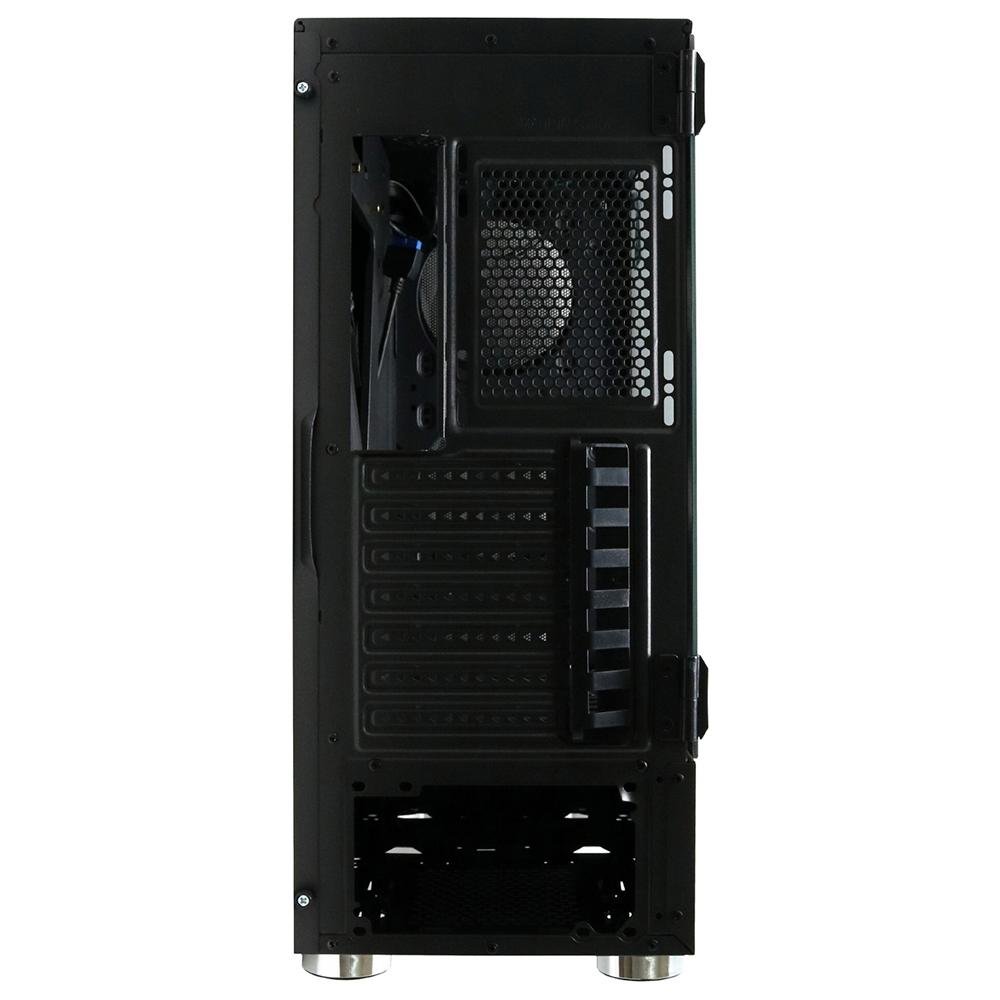 Imagem 6 de 10 do produto Gabinete Gamer Bluecase BG-025, Mid Tower, Lateral em Vidro - BG025GCASE