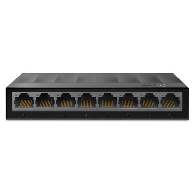 Switch Gigabit de Mesa TP-Link 8 Portas 10/100/1000Mbps - LS1008G
