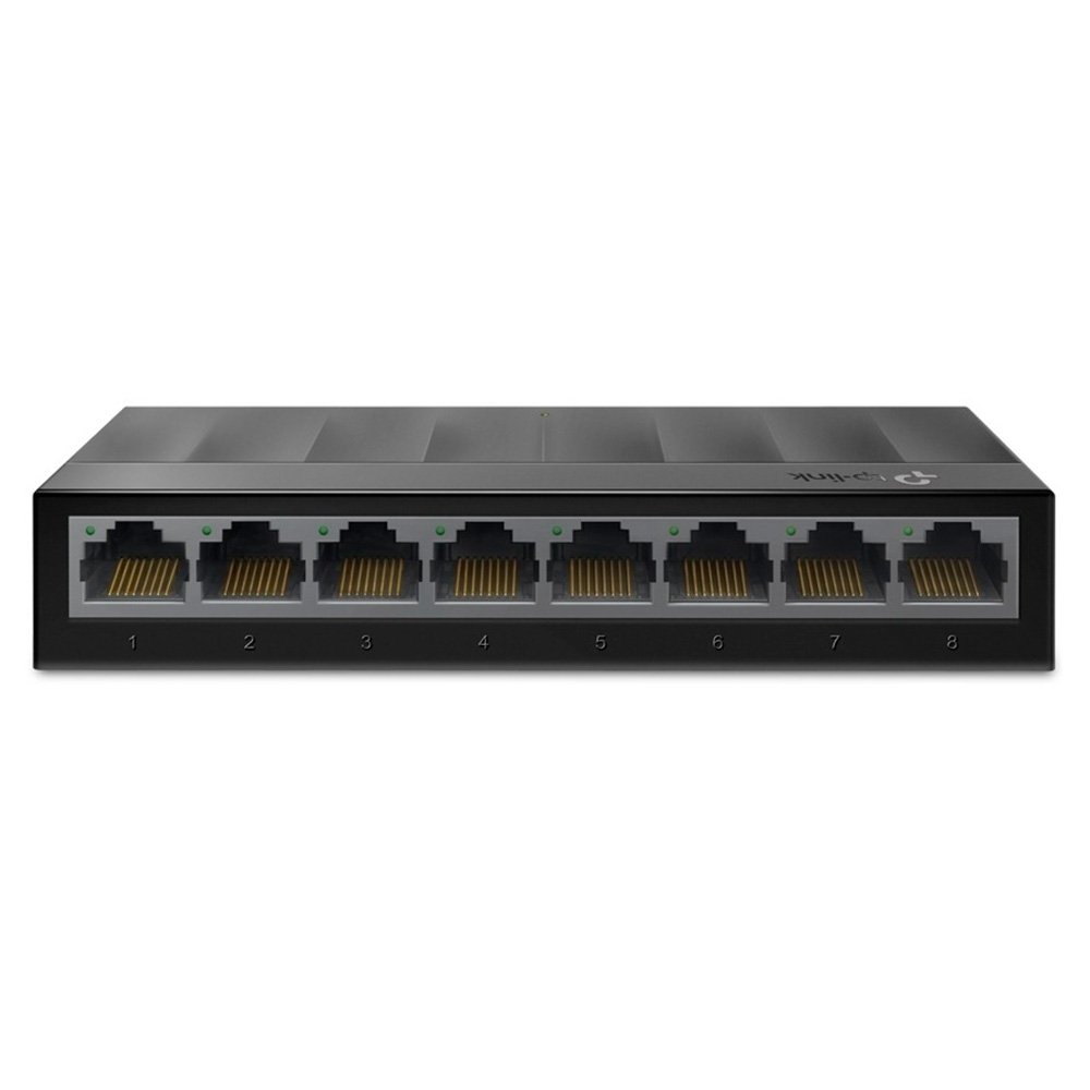 Switch Gigabit de Mesa TP-Link 8 Portas 10/100/1000Mbps - LS1008G Switch Gigabit de Mesa TP-Link 8 Portas 10/100/1000Mbps - LS1008G