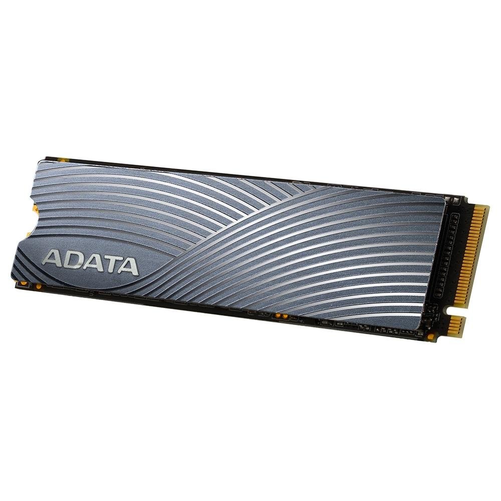 SSD Adata Swordfish, 500GB, M.2 PCIe, Leitura: 1800MB/s e Gravação: 1200MB/s, Cinza - ASWORDFISH-500G-C SSD Adata Swordfish, 500GB, M.2 PCIe, Leitura: 1800MB/s e Gravação: 1200MB/s, Cinza - ASWORDFISH-500G-C