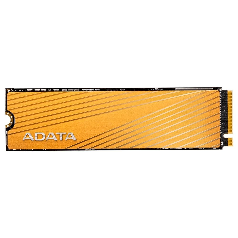 Imagem 3 de 5 do produto SSD Adata Falcon, 1TB, M.2 PCIe, Leitura: 3100MB/s e Gravação: 1500MB/s, Amarelo - AFALCON-1T-C