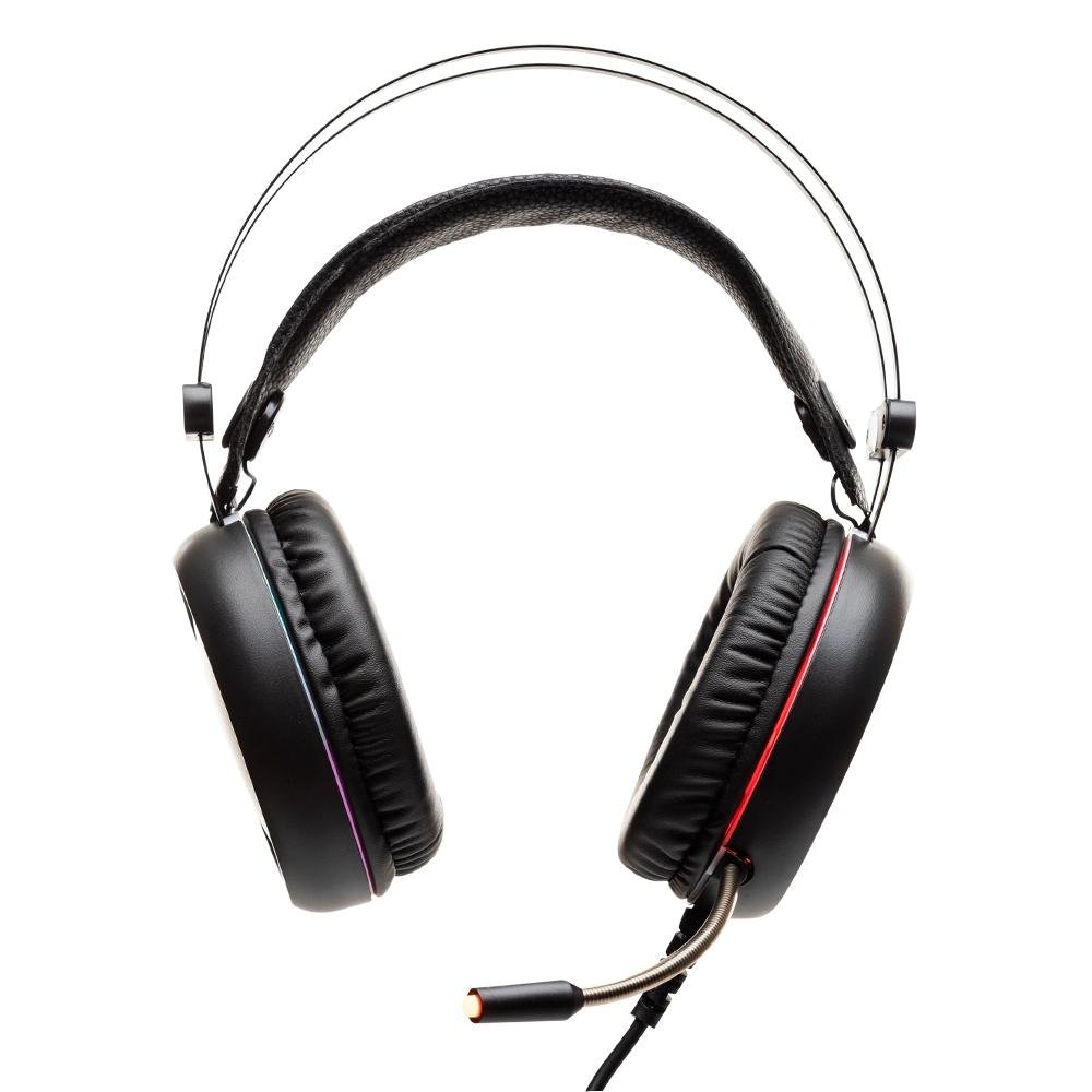 Imagem 4 de 6 do produto Headset Gamer Husky Gaming Polar, Preto, P3, Drivers 50mm, Rainbow - HGMD002