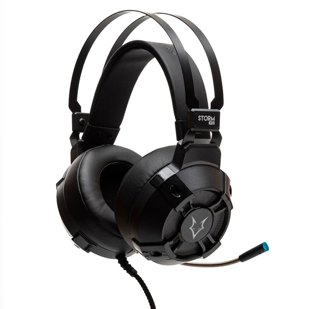 Headset Gamer Husky Gaming Storm V2, Preto, P2, Drivers 50mm, RGB - HGMD003 Headset Gamer Husky Gaming Storm V2, Preto, P2, Drivers 50mm, RGB - HGMD003