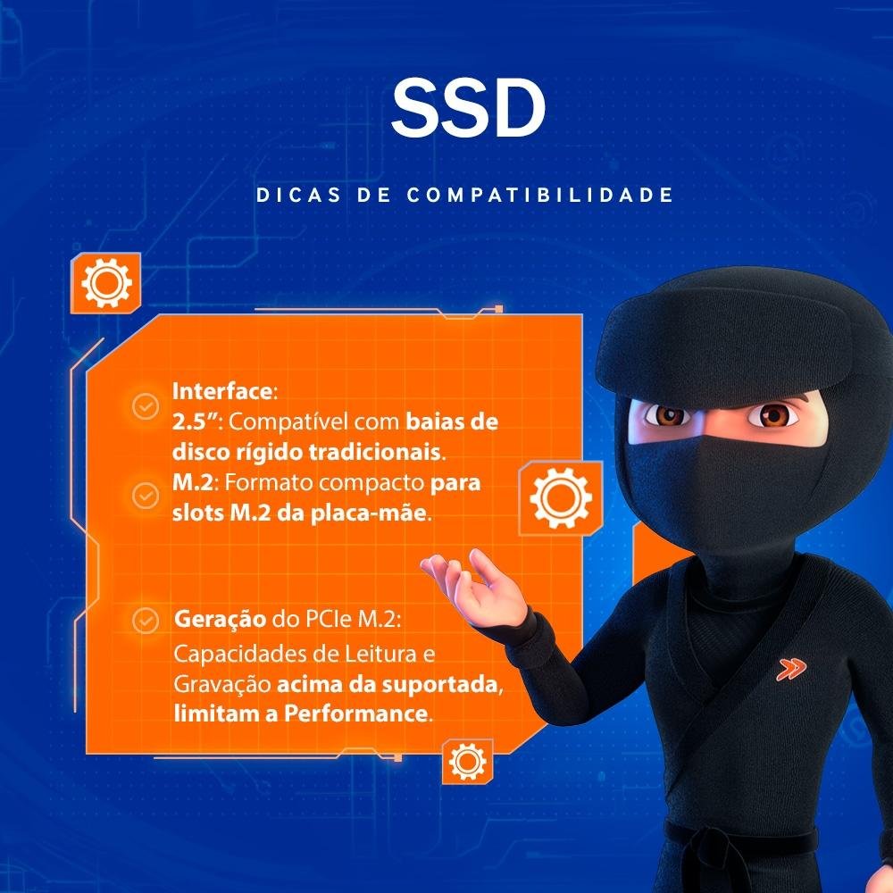 SSD Husky Gaming, SATA, 128GB, 2.5", Leitura: 570MB/s, Gravação: 500MB/s, Preto - HGML000 SSD Husky Gaming, SATA, 128GB, 2.5", Leitura: 570MB/s, Gravação: 500MB/s, Preto - HGML000