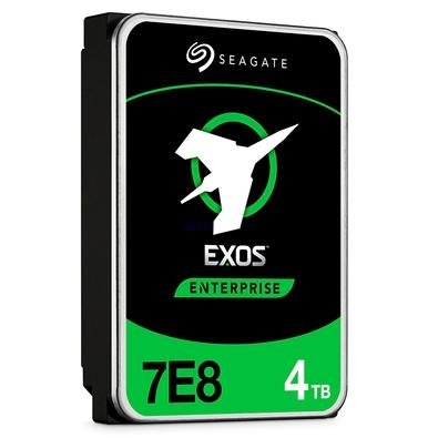 O disco rígido Exos 7E8 oferece suporte a até 4 TB por disco, fornecendo armazenamento de dados em lote para infraestruturas de data center que requer