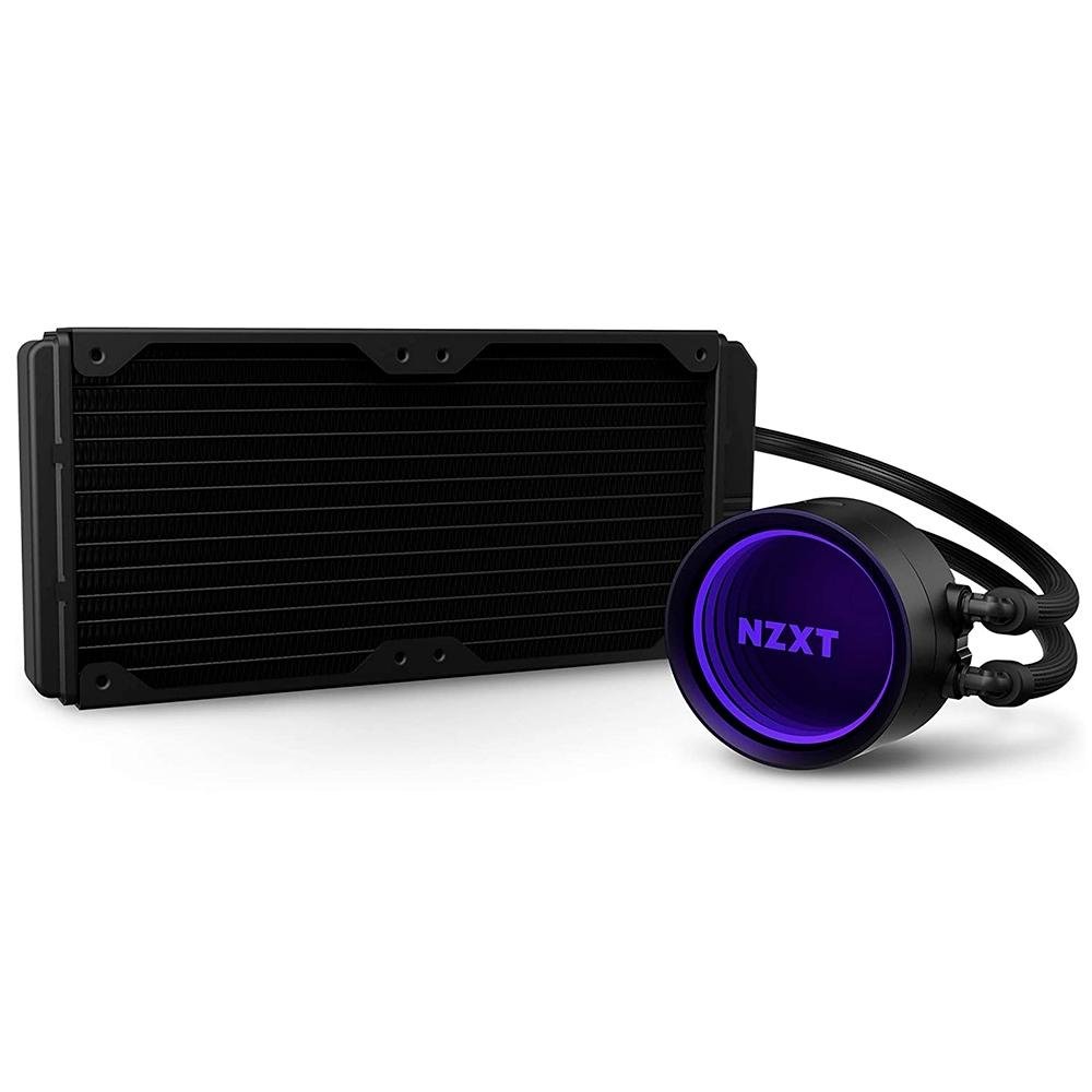 Water Cooler NZXT Kraken X63, 280mm, RGB - RL-KRX63-01 | KaBuM!