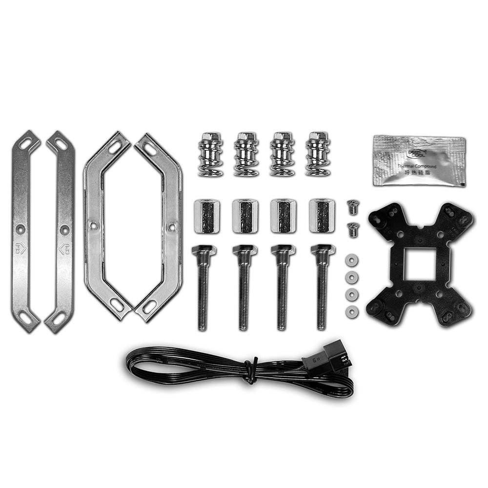 Imagem 11 de 12 do produto Air Cooler DeepCool Gammaxx GTE V2, AMD/Intel, RGB, Preto - DP-MCH4-GMX-GTEV2