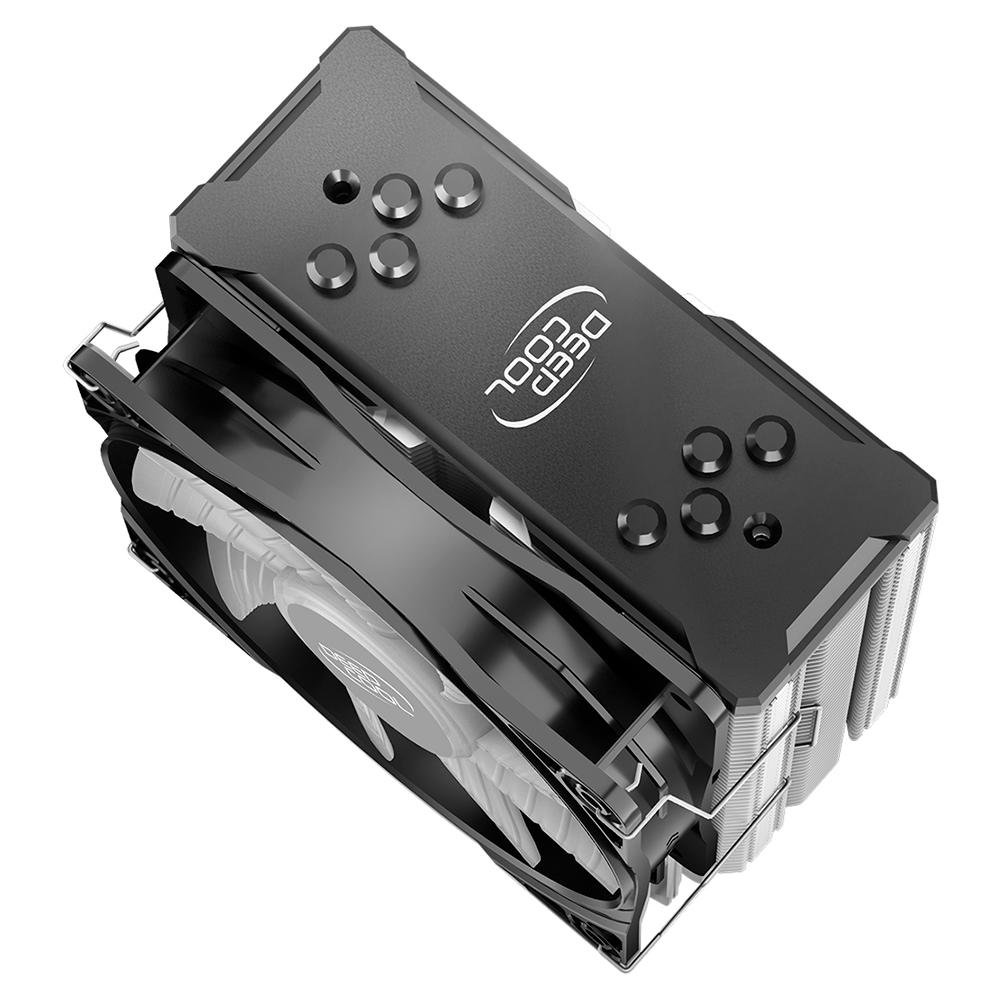 Imagem 8 de 12 do produto Air Cooler DeepCool Gammaxx GTE V2, AMD/Intel, RGB, Preto - DP-MCH4-GMX-GTEV2