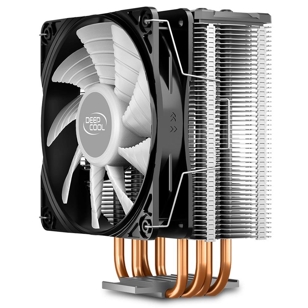 Air Cooler DeepCool Gammaxx GTE V2, AMD/Intel, RGB, Preto - DP-MCH4-GMX-GTEV2 Air Cooler DeepCool Gammaxx GTE V2, AMD/Intel, RGB, Preto - DP-MCH4-GMX-GTEV2
