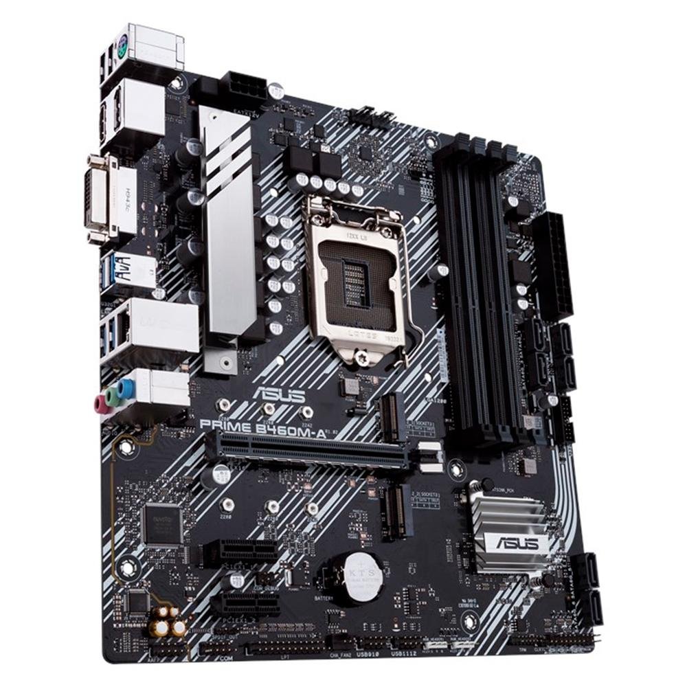 Placa Mãe Asus Prime B460M-A, Intel LGA 1200, mATX, DDR4