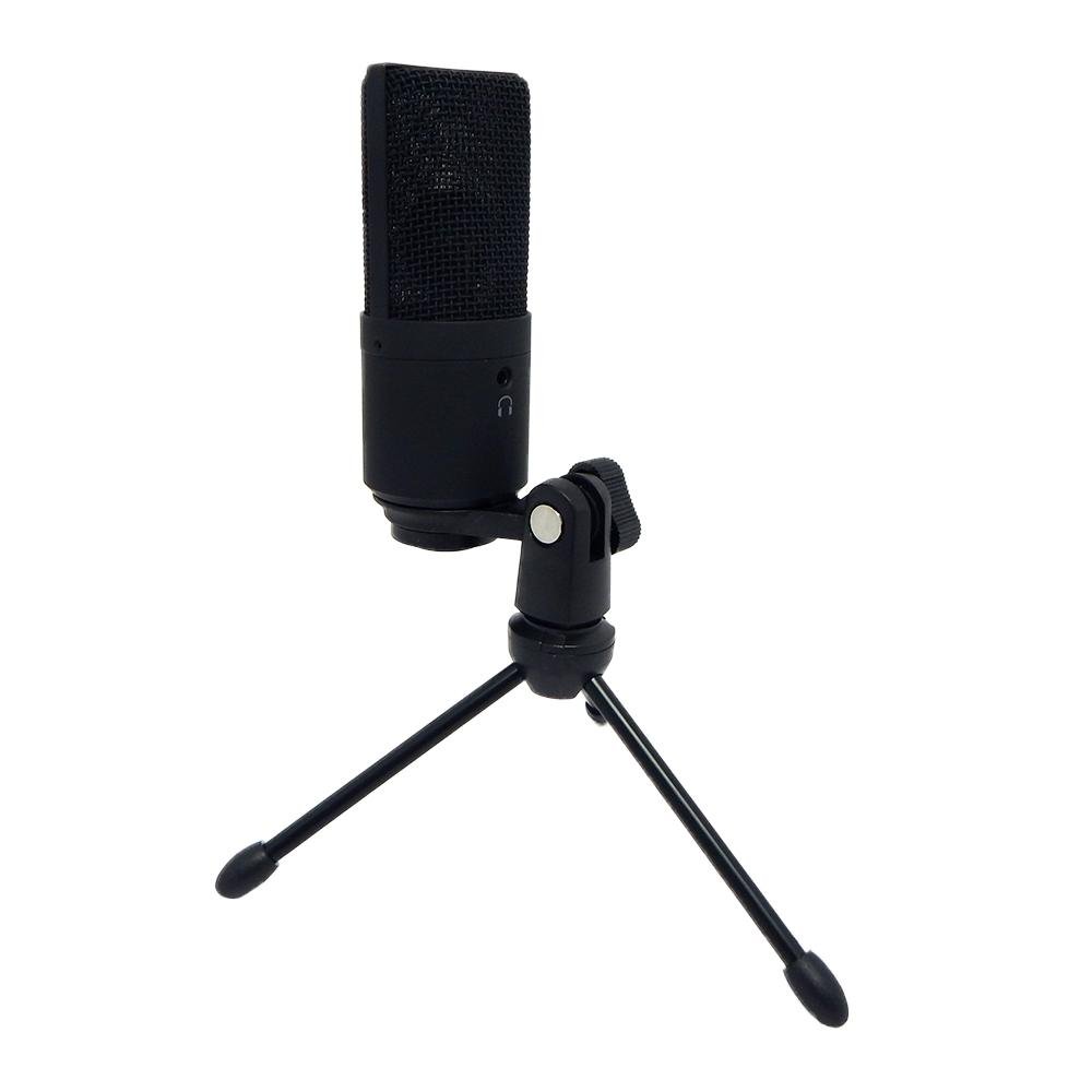 Imagem 3 de 5 do produto Microfone Gamer Husky Gaming Howl Podcast, Preto, USB, Condensador - HGMM001