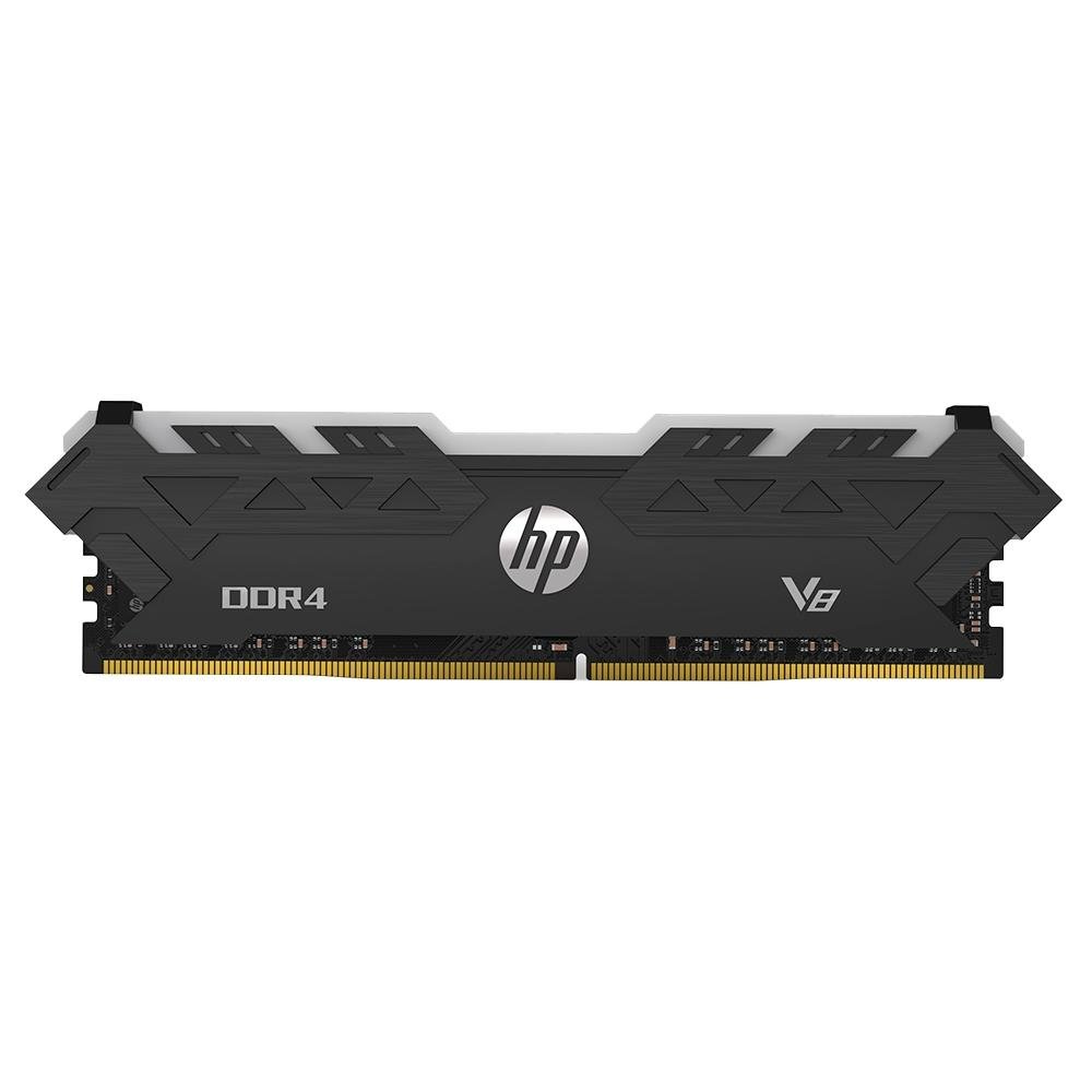 Memória HP V8 RGB, 8GB, 3200MHz, DDR4, CL16 - 7EH85AA#ABM