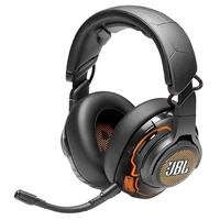 Faça do seu jogo épico! O fone de ouvido com fio JBL Quantum ONE oferece áudio de nível profissional com som surround espacial JBL QuantumSPHERE 360 a