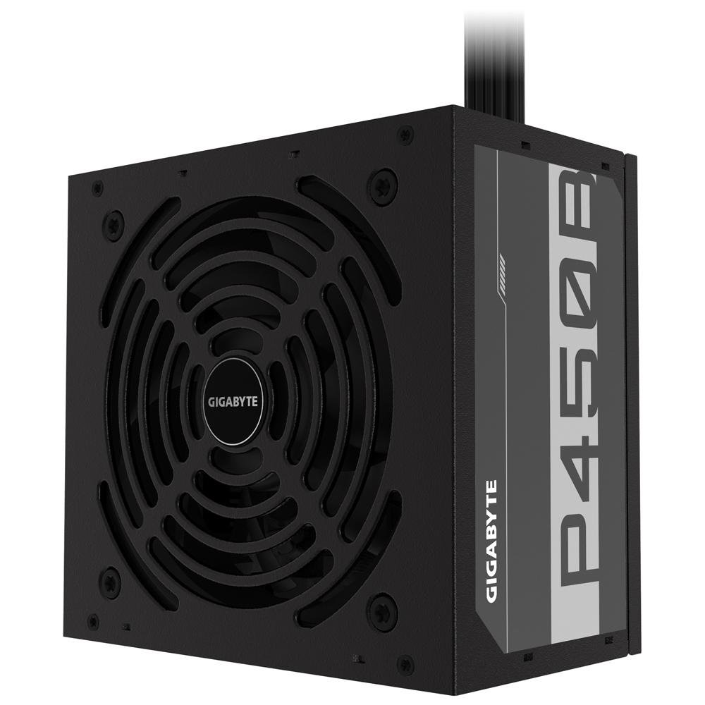 Fonte Gigabyte GP-P450B, 450W, 80 Plus Bronze, PFC Ativo, Com Cabo, Preto - 28200-P450B-1BRR Fonte Gigabyte GP-P450B, 450W, 80 Plus Bronze, PFC Ativo, Com Cabo, Preto - 28200-P450B-1BRR