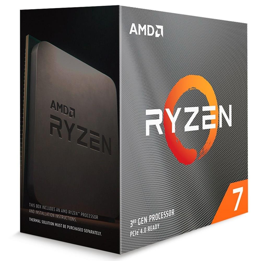 Processador AMD Ryzen 7 3800XT, Cache 36MB, 3.8GHz Processador AMD Ryzen 7 3800XT, Cache 36MB, 3.8GHz