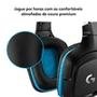 Headset Gamer Logitech G432 7.1 Dolby Surround para PC, PlayStation, Xbox e Nintendo Switch, Preto/Azul - 981-000769