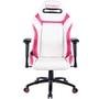 Cadeira Gamer Husky Gaming Avalanche, Rosa e Branco, Com Almofadas, Reclinável, Descanso de Braço 3D - HAV-PW