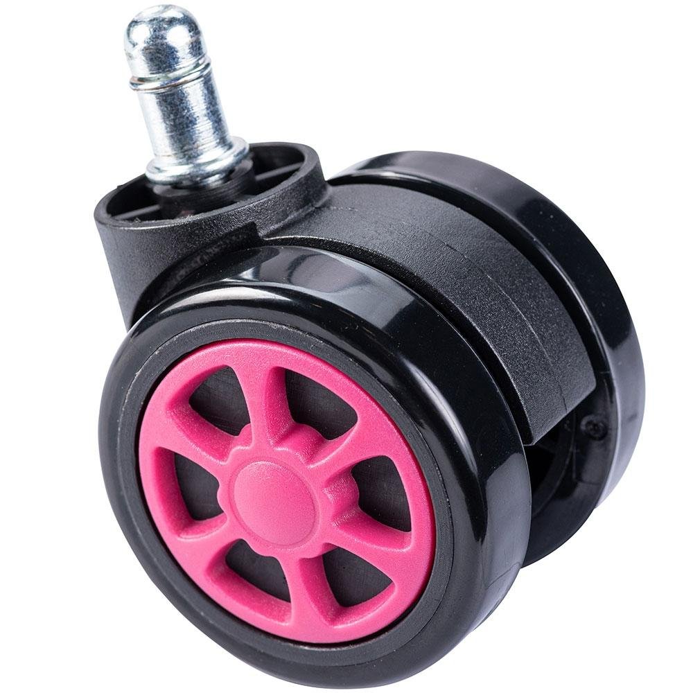 Imagem 10 de 11 do produto Cadeira Gamer Husky Gaming Avalanche, Rosa e Branco, Com Almofadas, Reclinável, Descanso de Braço 3D - HAV-PW