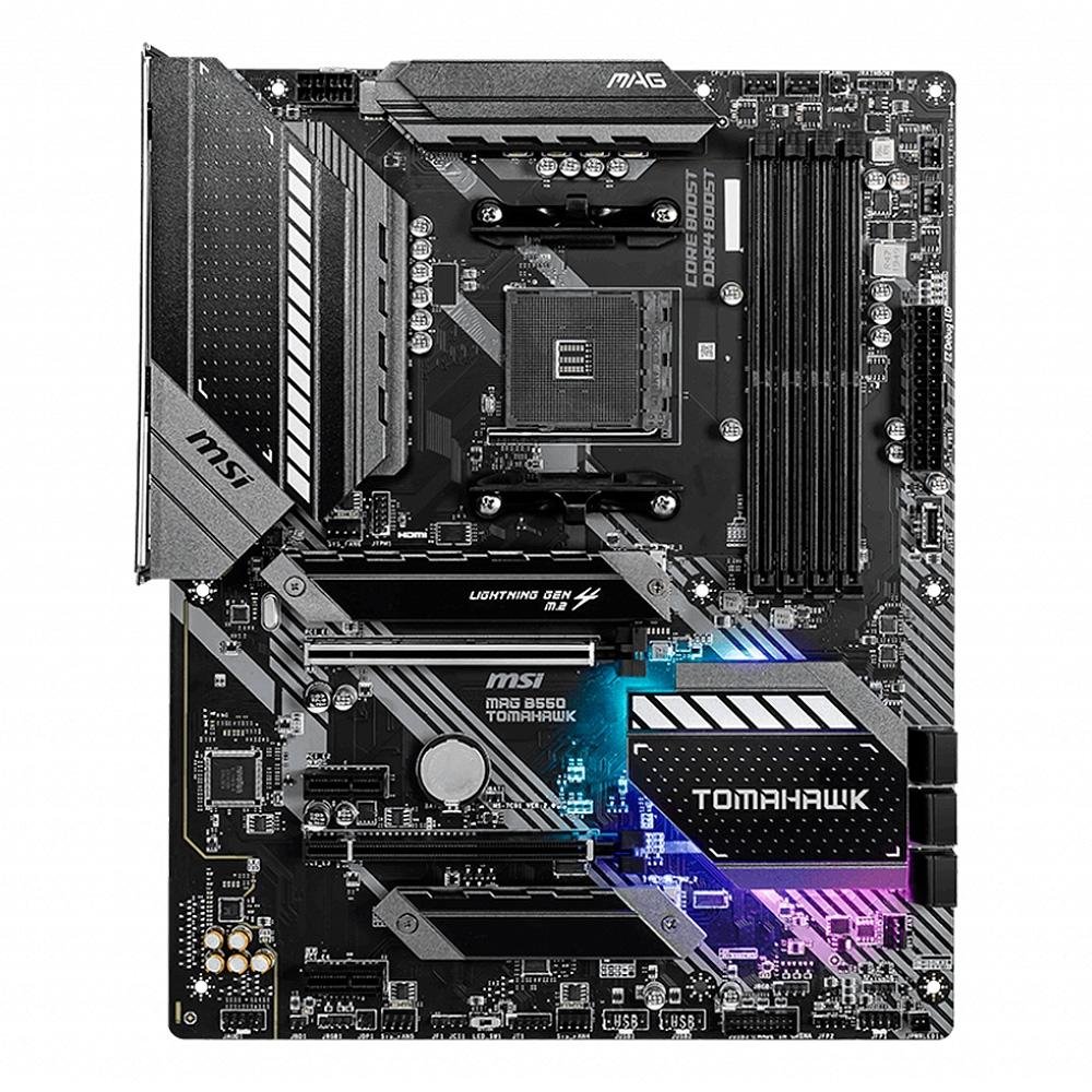 Placa Mãe MSI MAG B550 Tomahawk, AMD AM4, ATX, DDR4