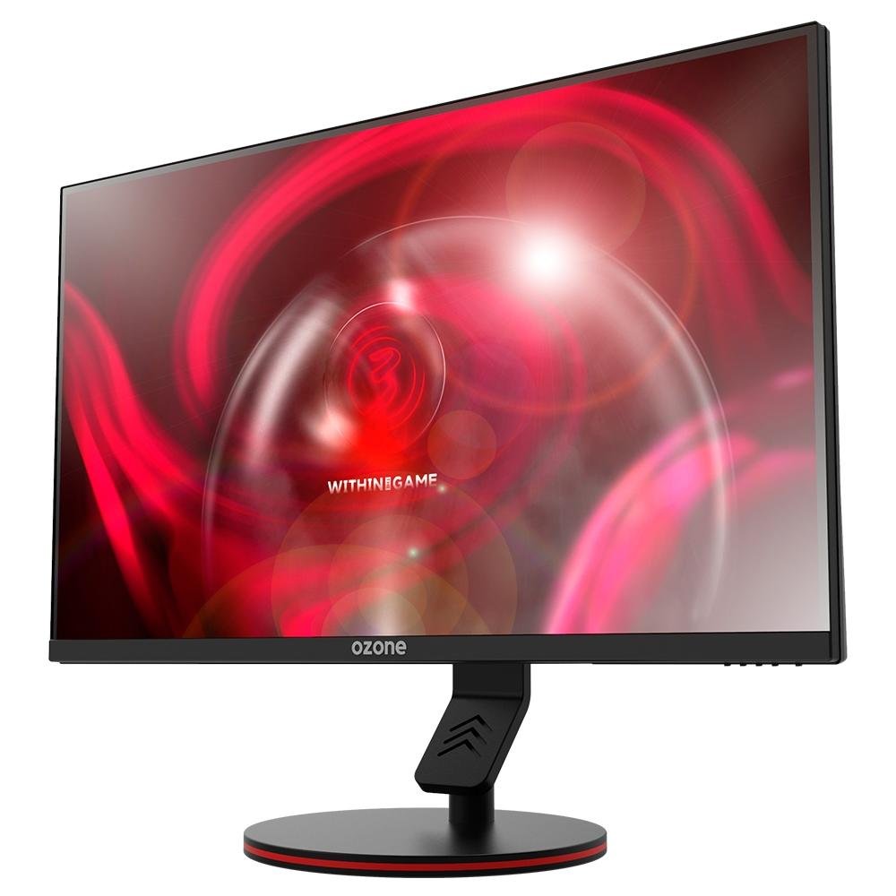 Imagem 2 de 2 do produto Monitor Gamer Ozone 24" Full HD LED, 240Hz, 1ms, FreeSync, HDR, HDMI e DP, Ajuste de Altura, Preto - OZDSP24240