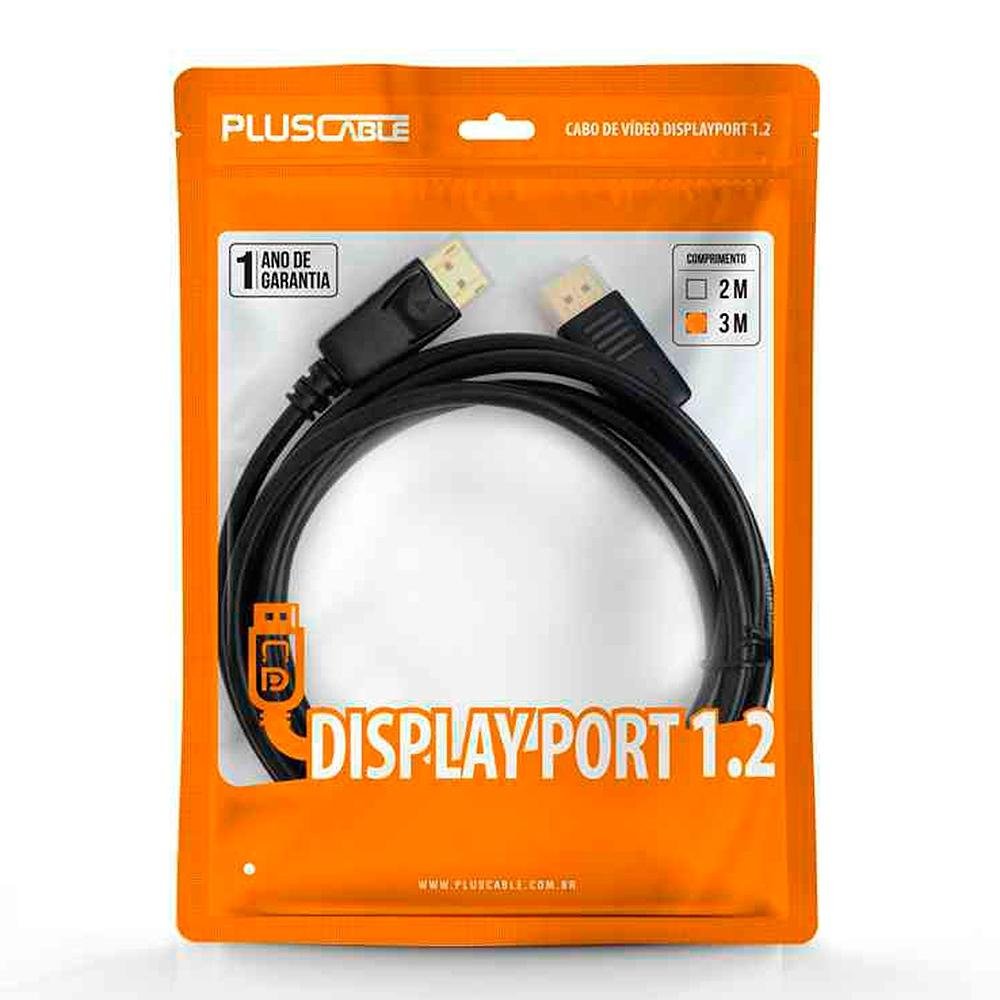 Imagem 2 de 3 do produto Cabo DisplayPort V1.2 PlusCable, 2 Metros - DP1220