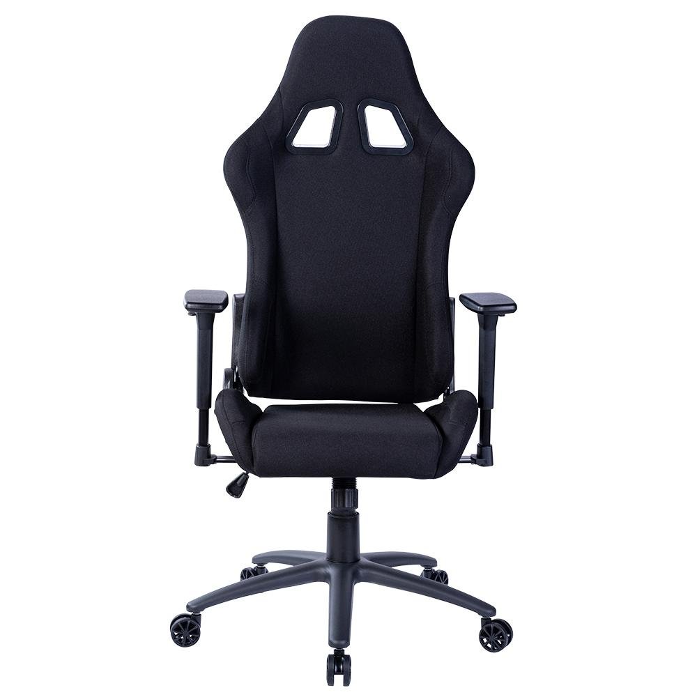 Imagem 3 de 12 do produto Cadeira Gamer Husky Gaming Racing, Preto, Com Almofadas, Reclinável, Descanso de Braço 3D - HRC-BLA