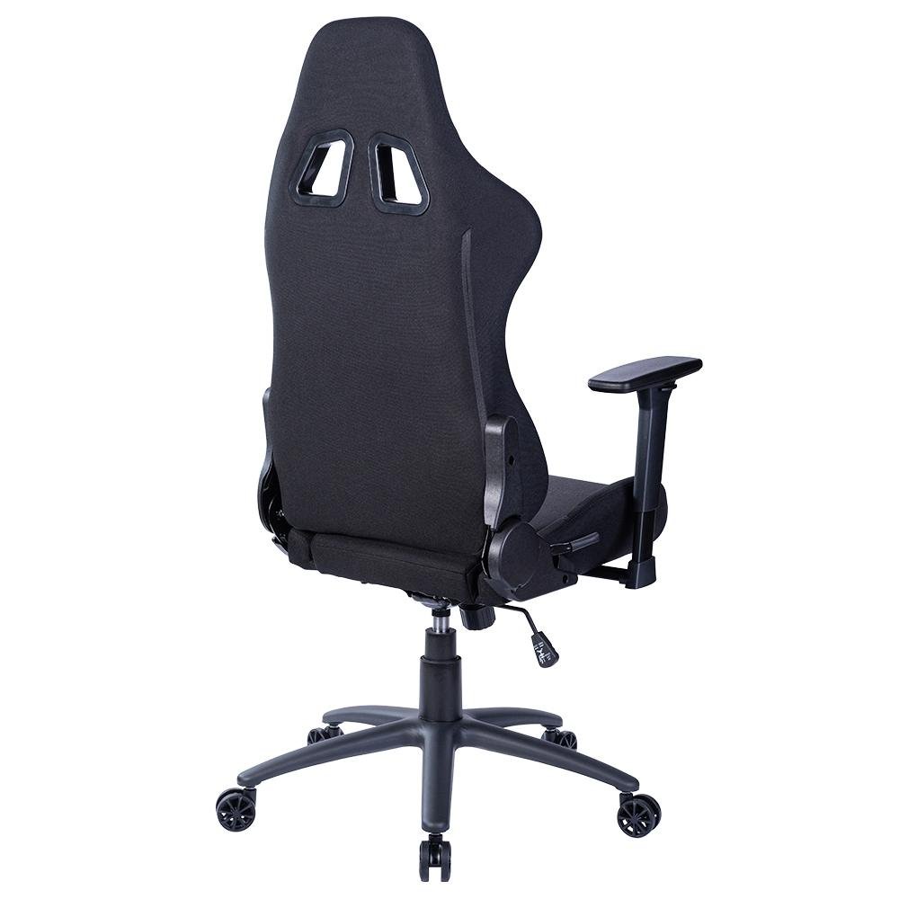 Imagem 5 de 12 do produto Cadeira Gamer Husky Gaming Racing, Preto, Com Almofadas, Reclinável, Descanso de Braço 3D - HRC-BLA