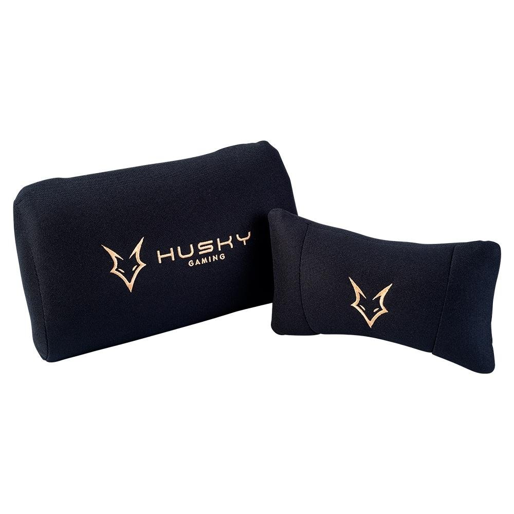Imagem 7 de 12 do produto Cadeira Gamer Husky Gaming Racing, Preto, Com Almofadas, Reclinável, Descanso de Braço 3D - HRC-BLA
