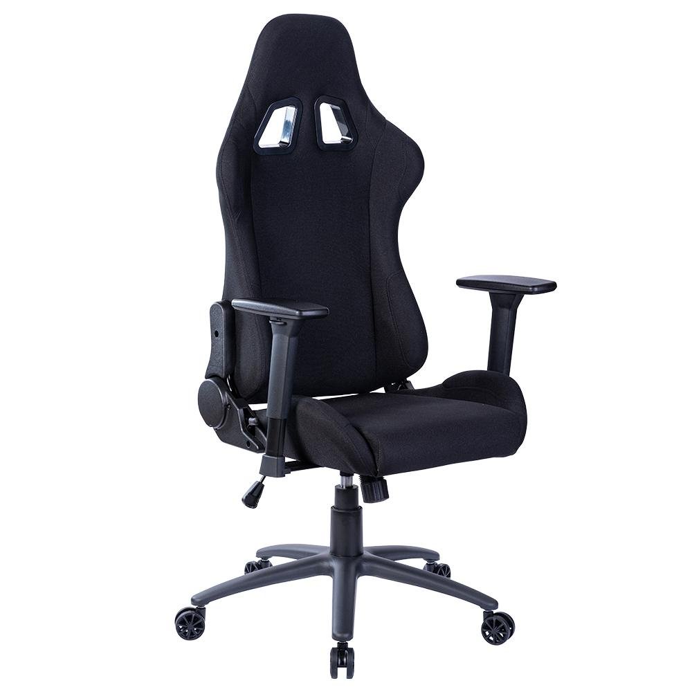 Imagem 11 de 12 do produto Cadeira Gamer Husky Gaming Racing, Preto, Com Almofadas, Reclinável, Descanso de Braço 3D - HRC-BLA
