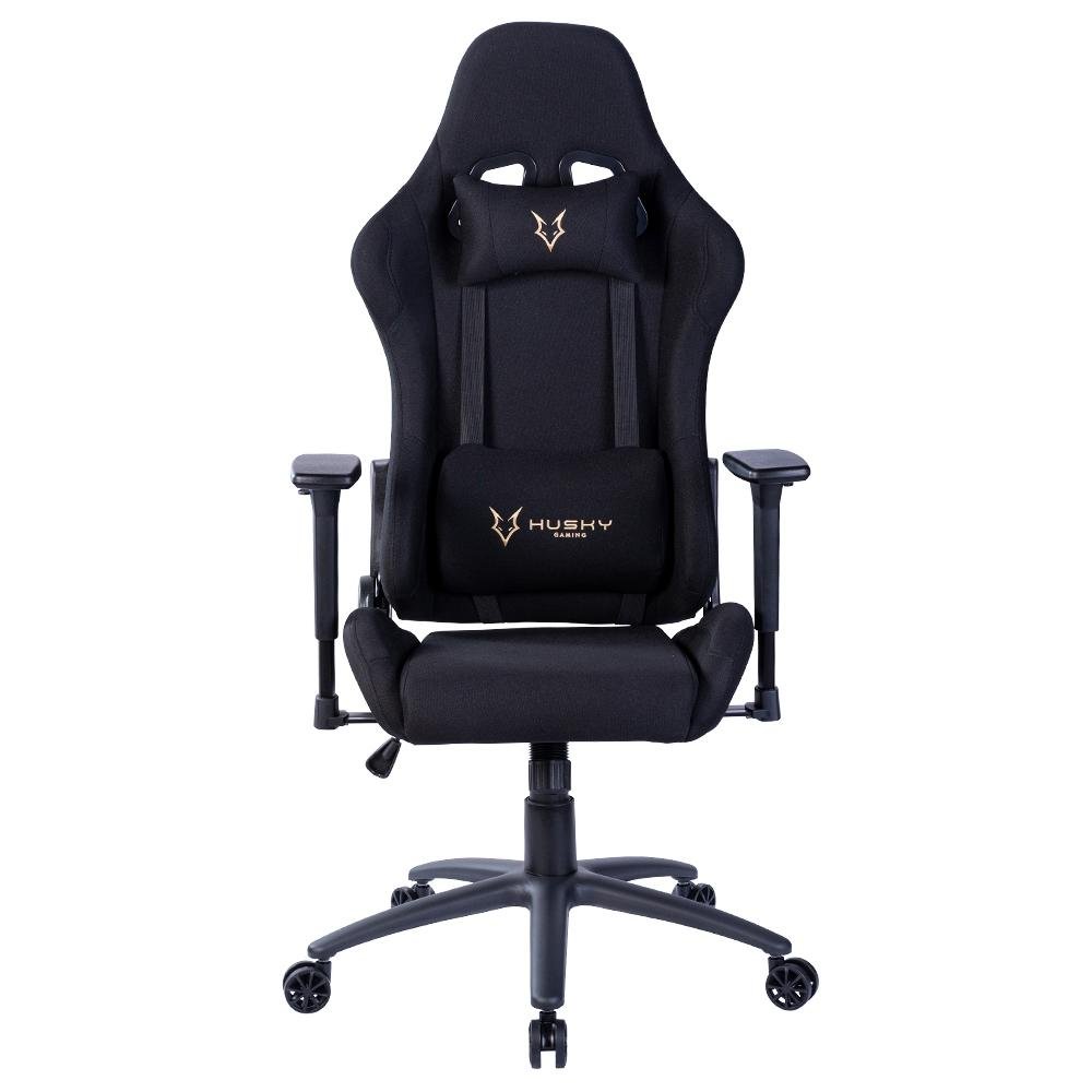Imagem 12 de 12 do produto Cadeira Gamer Husky Gaming Racing, Preto, Com Almofadas, Reclinável, Descanso de Braço 3D - HRC-BLA