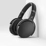 Fone de Ouvido Sem Fio Sennheiser HD450BT, Bluetooth, com Cancelamento de Ruído, Case, Preto - 508386