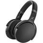 Fone de Ouvido Sem Fio Sennheiser HD450BT, Bluetooth, com Cancelamento de Ruído, Case, Preto - 508386