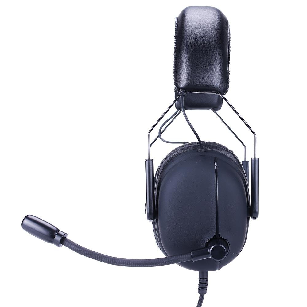 Headset Gamer Husky Tactical, Preto, USB, Som Surrond 7.1 com placa de som, Drivers 2x 30mm + 2x 40mm - HTTC001 Headset Gamer Husky Tactical, Preto, USB, Som Surrond 7.1 com placa de som, Drivers 2x 30mm + 2x 40mm - HTTC001
