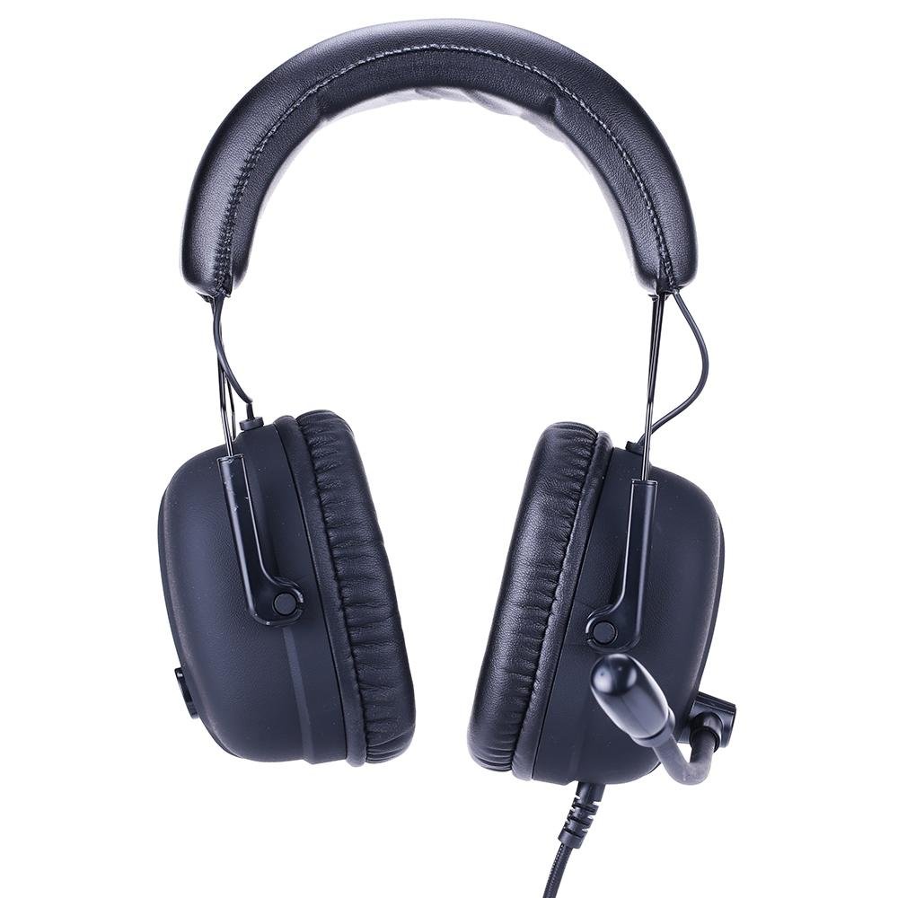 Headset Gamer Husky Tactical, Preto, USB, Som Surrond 7.1 com placa de som, Drivers 2x 30mm + 2x 40mm - HTTC001 Headset Gamer Husky Tactical, Preto, USB, Som Surrond 7.1 com placa de som, Drivers 2x 30mm + 2x 40mm - HTTC001