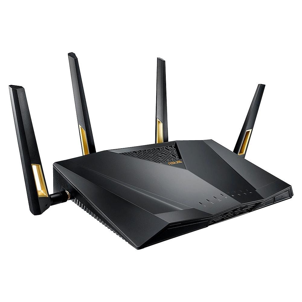 Roteador Asus Dual Band, 6000Mbps, 4 Antenas, Preto - RT-AX88U Roteador Asus Dual Band, 6000Mbps, 4 Antenas, Preto - RT-AX88U