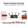 Roteador Asus Dual Band, 6000Mbps, 4 Antenas, Preto  - RT-AX88U
