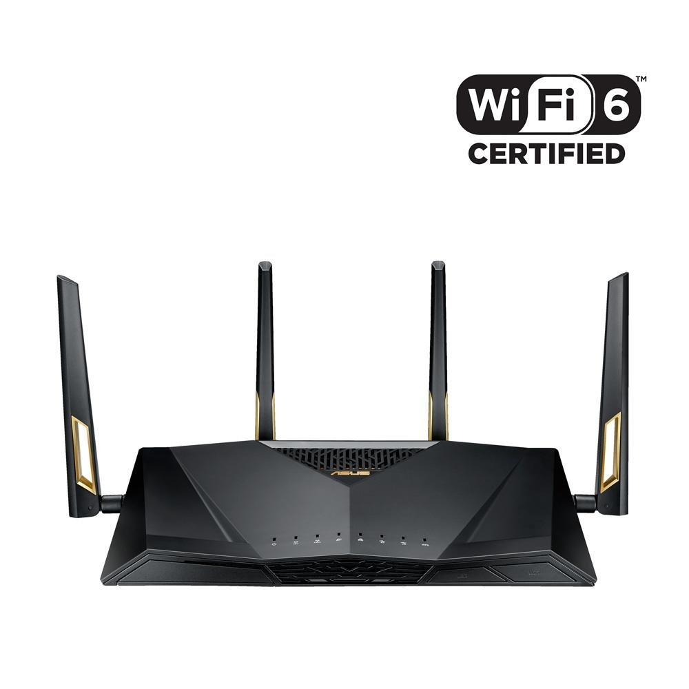 Roteador Asus Dual Band, 6000Mbps, 4 Antenas, Preto - RT-AX88U Roteador Asus Dual Band, 6000Mbps, 4 Antenas, Preto - RT-AX88U