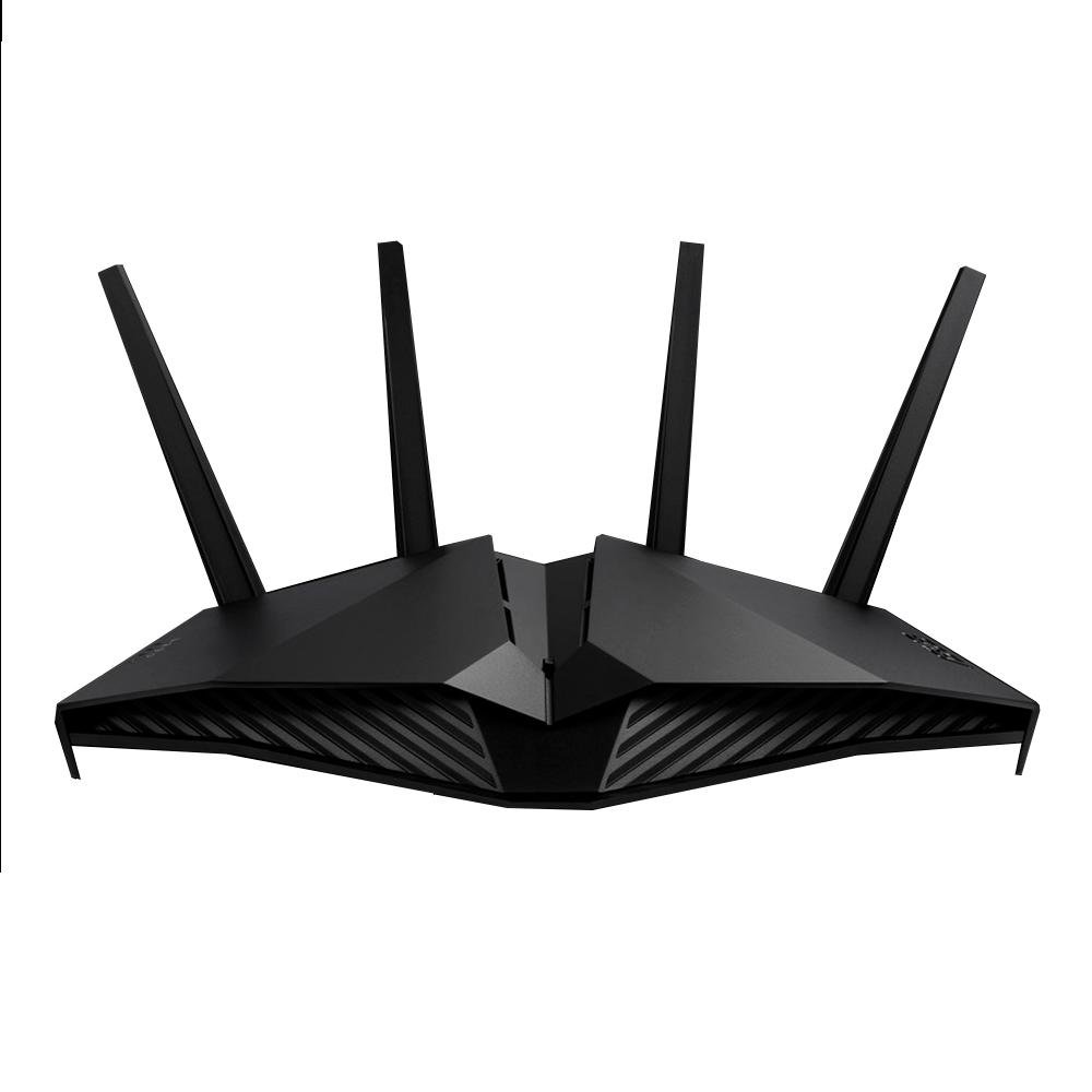 Roteador Gamer Asus RT-AX82U, 5400Mbps, WiFi6, Aura RGB, AiMesh, Preto - 90IG05G0-MY8R10