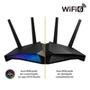 Roteador Gamer Asus RT-AX82U, 5400Mbps, WiFi6, Aura RGB, AiMesh, Preto - 90IG05G0-MY8R10