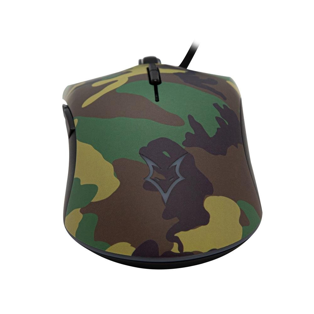Mouse Gamer Husky Tactical Frost, Woodland, 12000 DPI, 7 Botões - HTTD000 Mouse Gamer Husky Tactical Frost, Woodland, 12000 DPI, 7 Botões - HTTD000