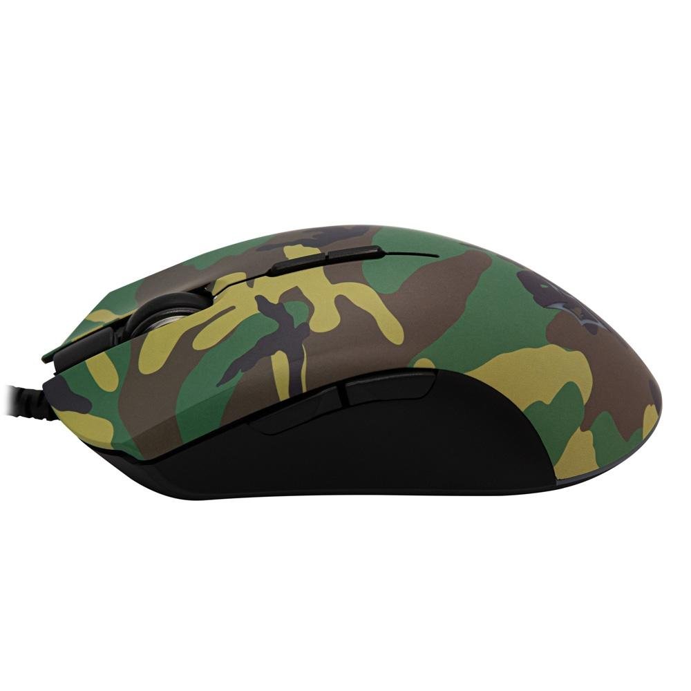 Mouse Gamer Husky Tactical Frost, Woodland, 12000 DPI, 7 Botões - HTTD000 Mouse Gamer Husky Tactical Frost, Woodland, 12000 DPI, 7 Botões - HTTD000