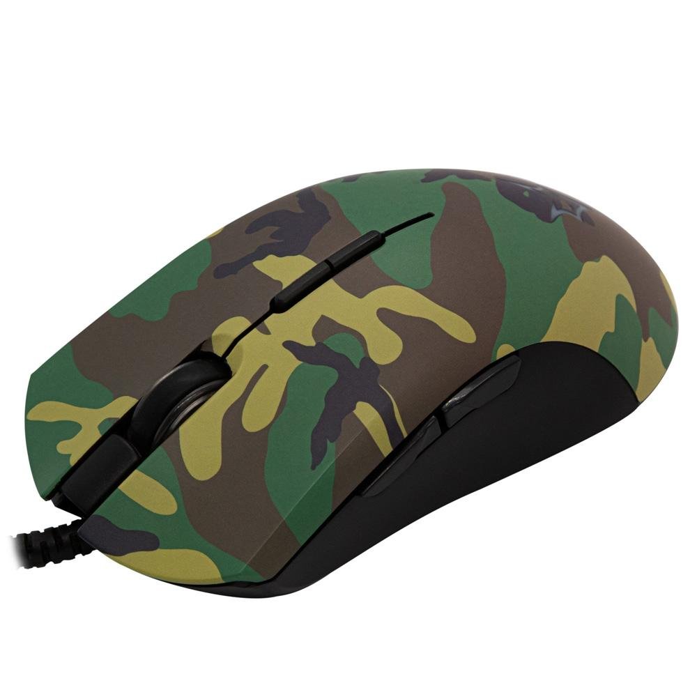 Imagem 9 de 11 do produto Mouse Gamer Husky Tactical Frost, Woodland, 12000 DPI, 7 Botões - HTTD000