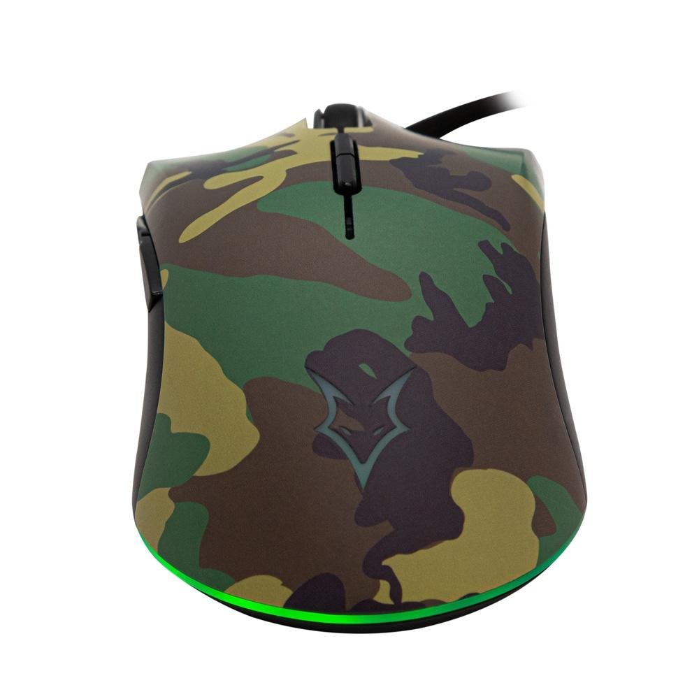 Mouse Gamer Husky Tactical Frost, Woodland, 12000 DPI, 7 Botões - HTTD000 Mouse Gamer Husky Tactical Frost, Woodland, 12000 DPI, 7 Botões - HTTD000