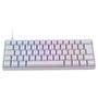Teclado Mecânico Gamer Husky Blizzard, 60%, RGB, Switch Gateron Red, ABNT2, Branco -  HTG001BRVR
