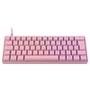 Teclado Mecânico Gamer Husky Gaming Blizzard, 60%, RGB, Switch Gateron Red, ABNT2, Rosa - HGMO002