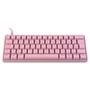 Teclado Mecânico Gamer Husky Gaming Blizzard, 60%, RGB, Switch Gateron Red, ABNT2, Rosa - HGMO002