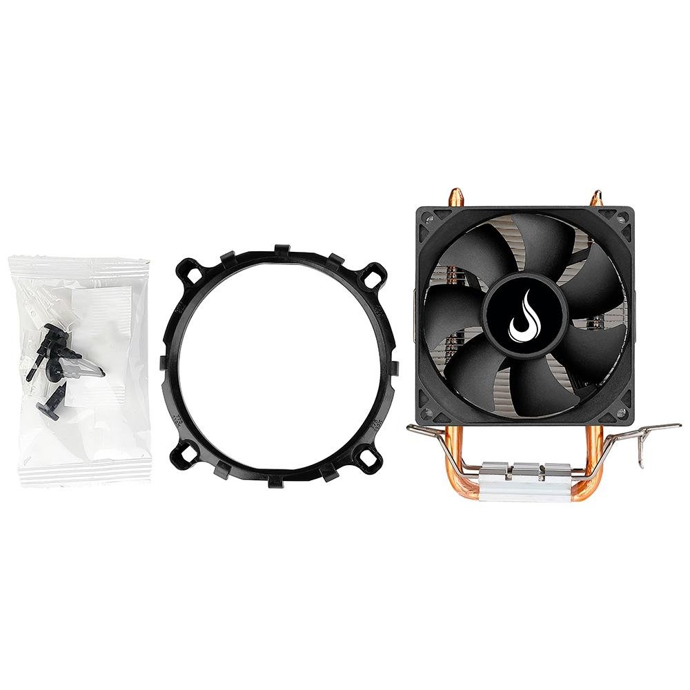 Air Cooler Rise Mode Z2, AMD/Intel, 80mm, Preto - RM-ACZ-02-BO